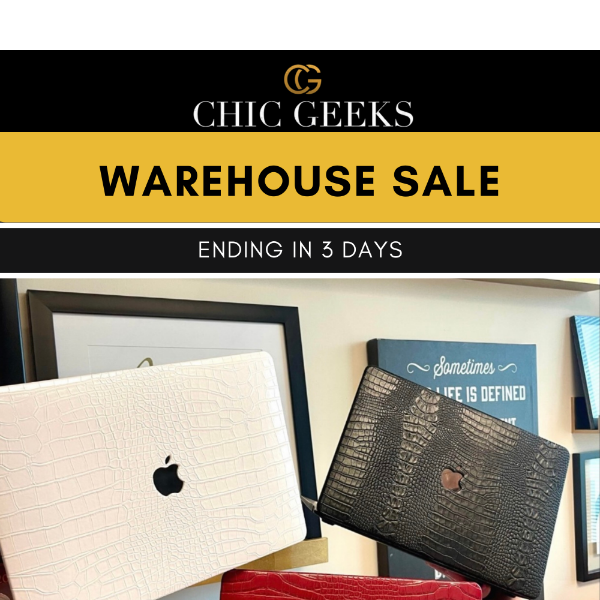 Chic Geeks Crimson Crocodile-Embossed MacBook Case - Crimson