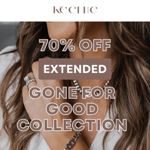 EXTENDED: 70% OFF GONE FOR GOOD COLLECTION! ❤️‍🔥