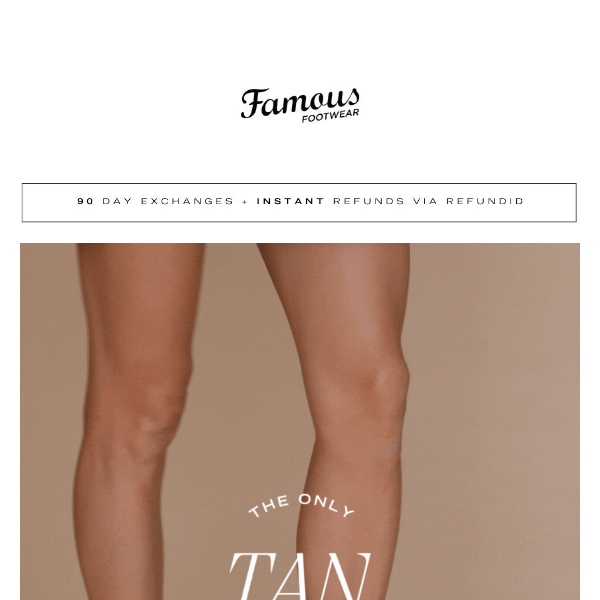 The Tan You Need 🔥