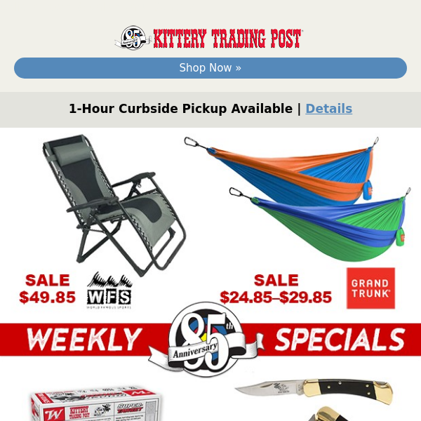 Shop Limited-Time Specials at KTP!