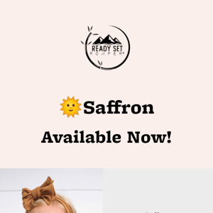 Saffron is BACK!