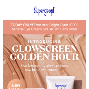 NEW! Glowscreen Golden Hour