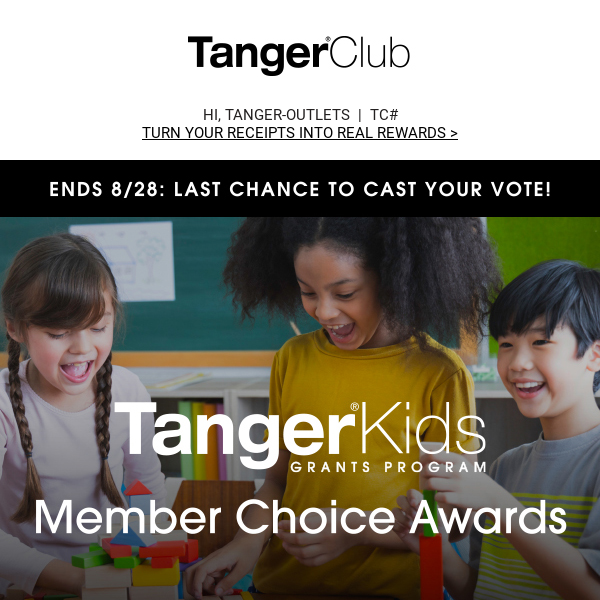 24 Hours Left: Join TangerClub to Cast Your Vote 🚨