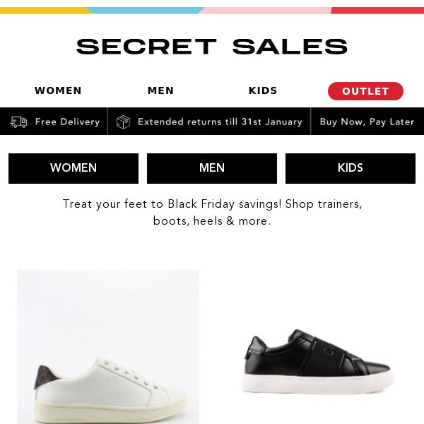 Bestselling shoes for LESS! Up to 60% off Nike, Converse, adidas...