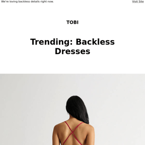 🖤 BACKLESS DRESSES | Starting At $9 🖤