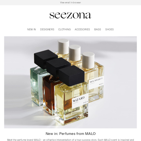 New in |  Perfumes from MALO