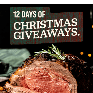 12 Days of FREE beef🎅new cuts offered each day!