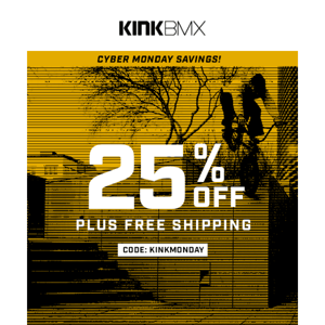 Kink BMX Cyber Monday Sale!