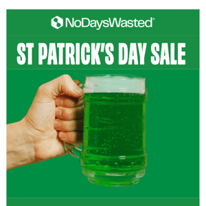 🍀 St. Patrick's Day Sale is ON 🍀