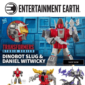 Transformers Dinobot Slug & Daniel! Order Here