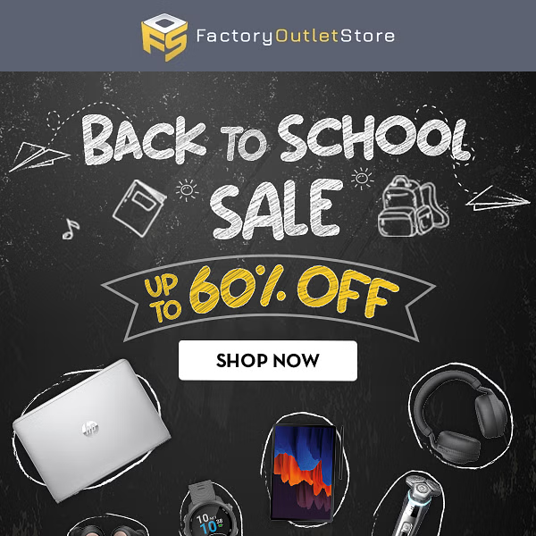 🏫 Get Ready  — Up to 60% Off 📚