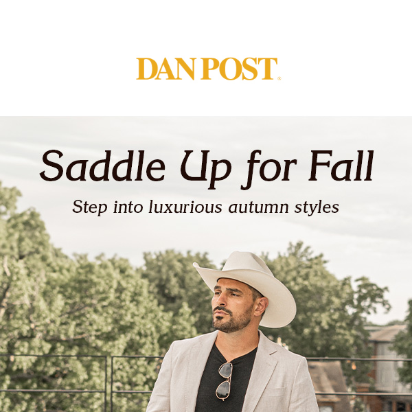 Step into Autumn with Dan Post's Luxurious Boots 🍂👢