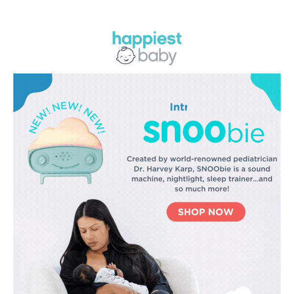 ✨NEW✨ Meet SNOObie Smart Soother ☁️