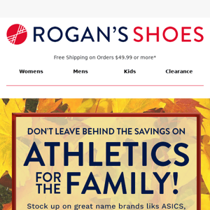 Hours Remain To Save On Athletic Shoes!
