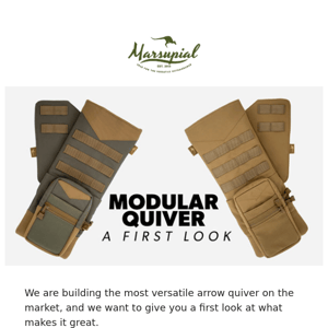 Get a first look at our new Modular Quiver
