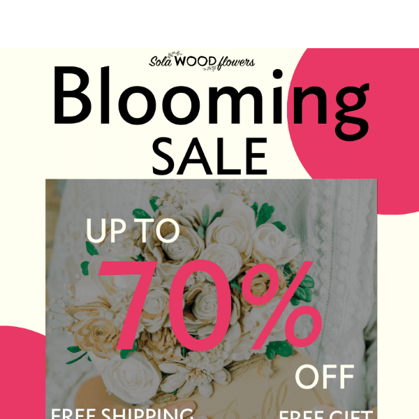 Let's Get This Blooming Sale Started 🥰