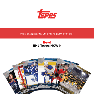 NHL Topps NOW® has just arrived!