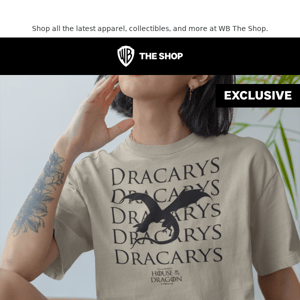 NEW Dracarys T-Shirt and Hoodie from House of the Dragon Episode 6!