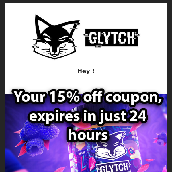 Your 15% Off Coupon Is Expiring Soon!