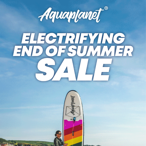 Electrifying End Of Summer Sale Now On 