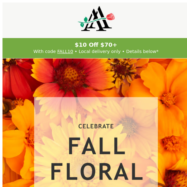 🍂 Fall in Love With Savings: $10 off for the First Day of Fall! 🌻