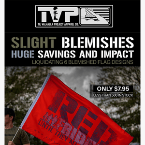 Discounted Flags! Limited Quantity!