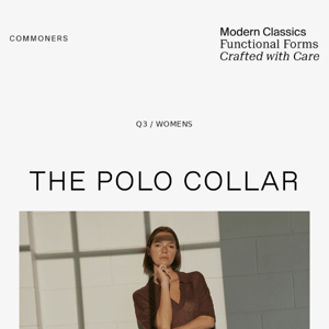 WOMENS / POLO POLISHED