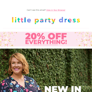 💫 NEW ARRIVALS // 20% off EVERYTHING* 🥳