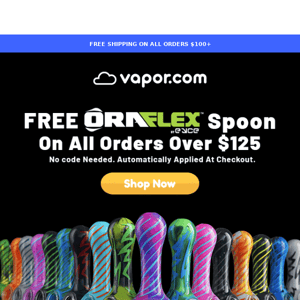 Score a Free Oraflex Spoon 💨👽