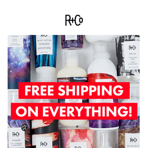 Today only! FREE SHIPPING + 20% off