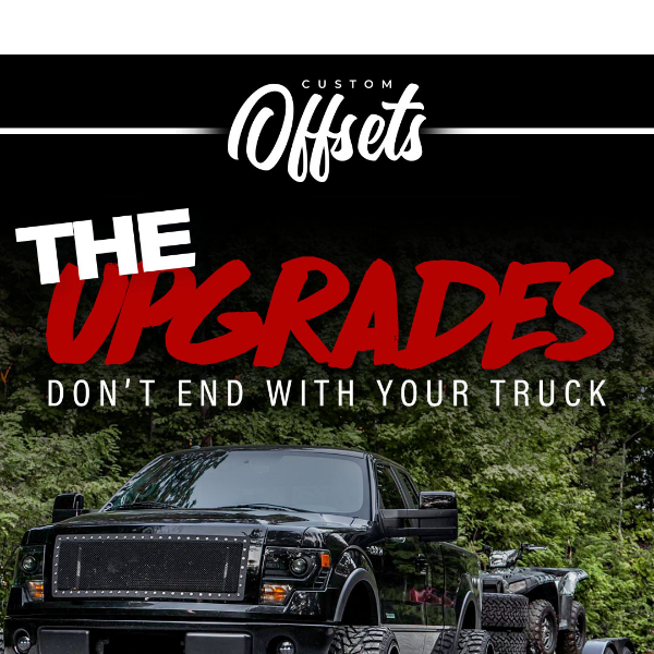 Upgrade more than just your truck 👀