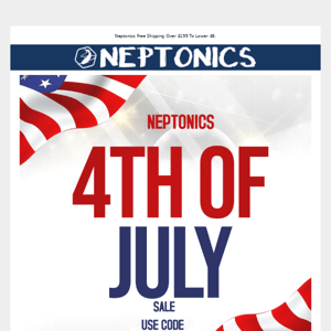 Neptonics 4TH Of July Sale!