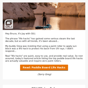 Top life hacks to do with a paddle board 🌊