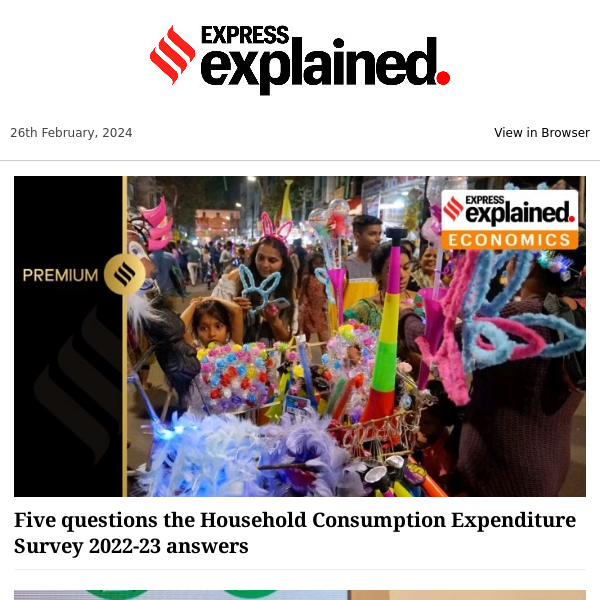 Explained: Five questions Household Consumption Expenditure Survey answers