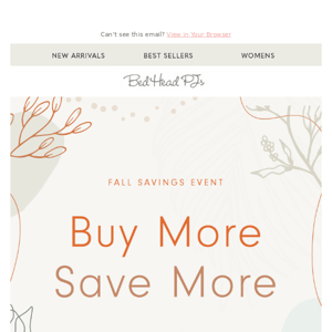 Falling In Love With This Sale: Buy More, Save More