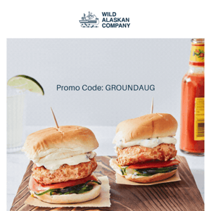 Try our Salmon Burger recipe!