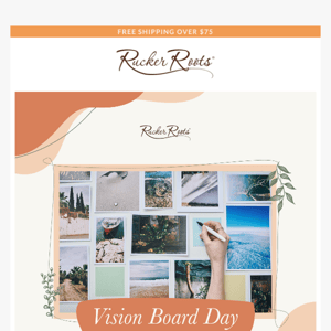 Today is National Vision Board Day!