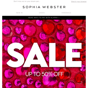 SALE UP TO 50% OFF❣️