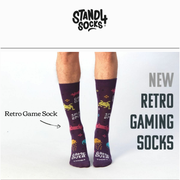 NEW: Retro Gaming Socks