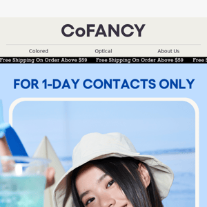 1-DAY CONTACTS LIMITED SALE 😍