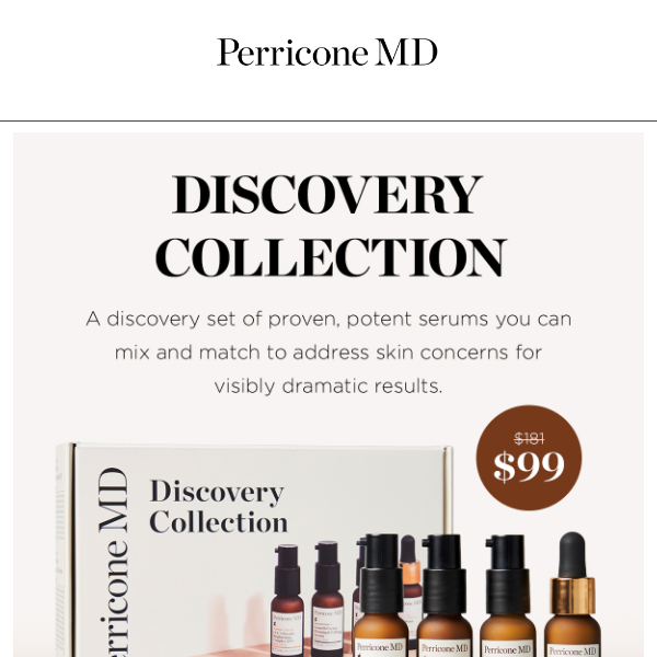 Try products curated just for you with the Discovery Collection.
