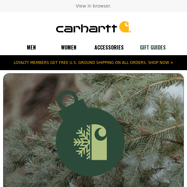 Visit the Carhartt Wish-Mas Tree