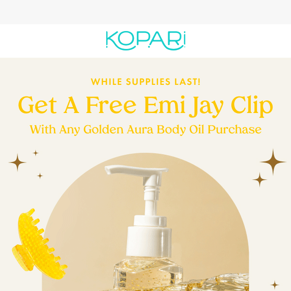 Today Only: Get A Free Emi Jay Clip 💛