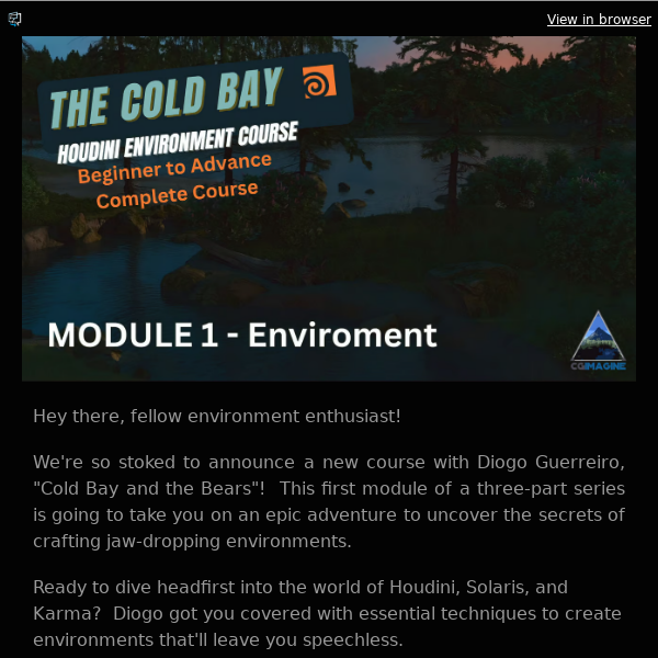 🌊 NEW Course: "Cold Bay and the Bears" 🐻🏔️