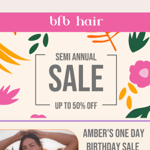 SEMI-ANNUAL SALE IS LIVE 🔔 💟