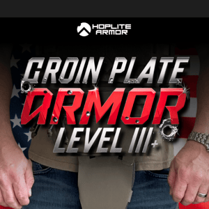 Level III+ Groin Plate