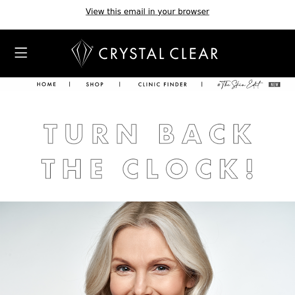Turn Back The Clock On Ageing Skin!