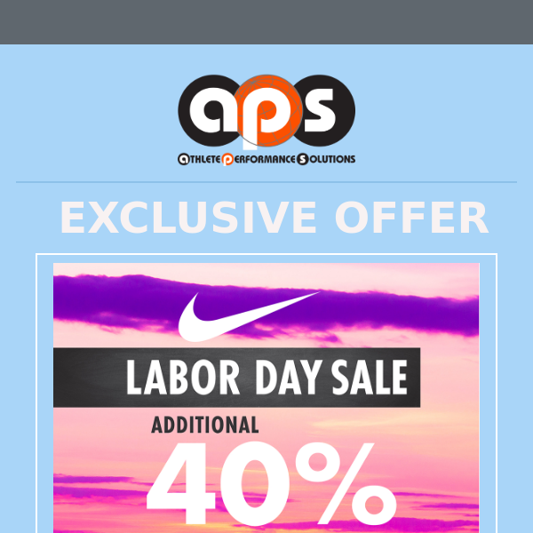 Nike labor day hotsell sale 2019