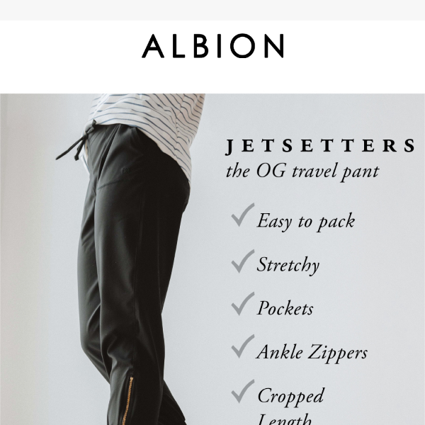 Hi AlbionFit, have you met our best selling jogger?