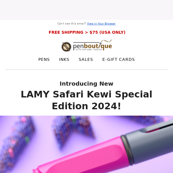 INTRODUCING: LAMY SAFARI Kewi 2024 Special edition
